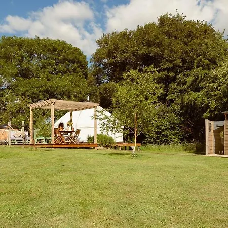 롯지 Yurtshire Fountains - Wensley Yurt