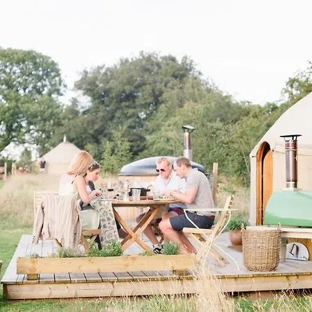 Yurtshire Fountains - Wensley Yurt