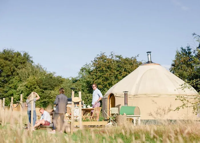 Lodge Yurtshire Fountains - Wensley Yurt *