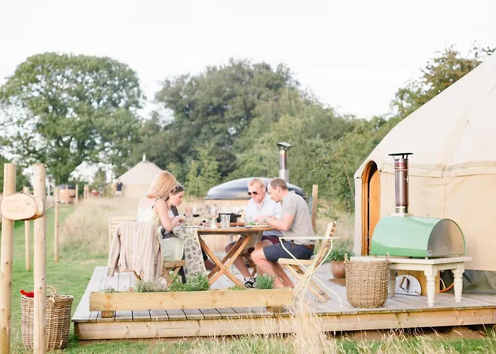 Yurtshire Fountains - Wensley Yurt